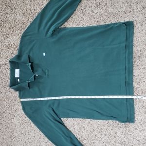 Southern Tide green long sleeve polo